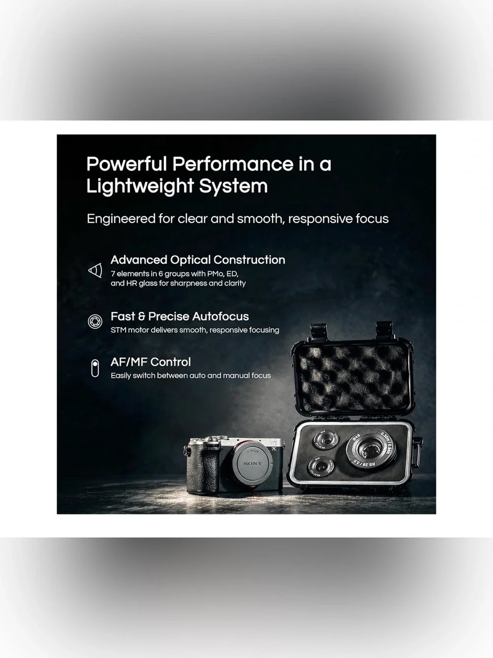 Rokinon Remaster Slim AF Modular Wide Angle 3 Lens System